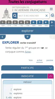 Dictionnaire de l’Académie screenshot 3