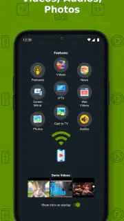 Diffusion TV + Chromecast Roku screenshot 2