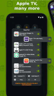 Diffusion TV + Chromecast Roku screenshot 4