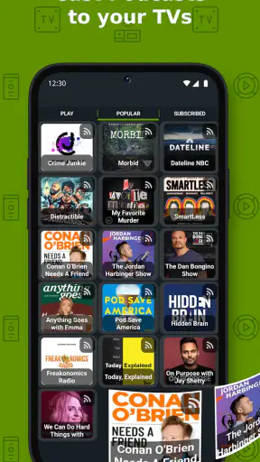 Diffusion TV + Chromecast Roku screenshot