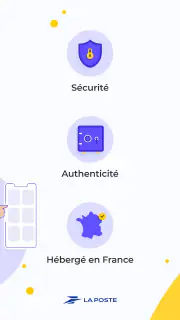 Digiposte coffre-fort sécurisé screenshot 2