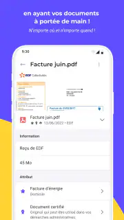 Digiposte coffre-fort sécurisé screenshot 5