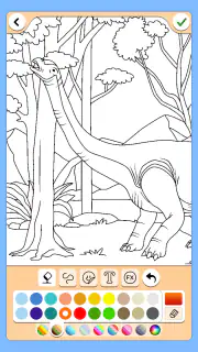 Dinosaures jeu de couleur screenshot 4