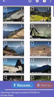 DiskDigger photo/file recovery screenshot 1