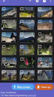 DiskDigger photo/file recovery screenshot 2