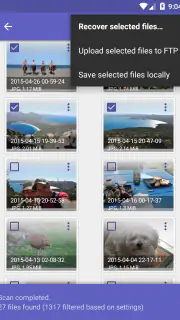 DiskDigger Pro file recovery screenshot 2