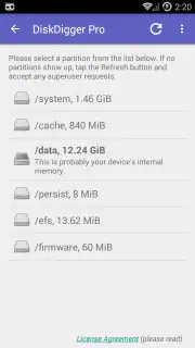 DiskDigger Pro file recovery screenshot 5