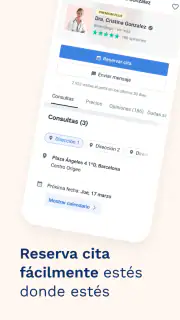Doctoralia: pide citas médicas screenshot 2