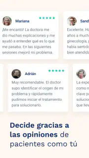 Doctoralia: pide citas médicas screenshot 4