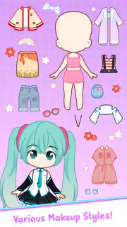 Doll Dress Up: Makeup Games screenshot 6