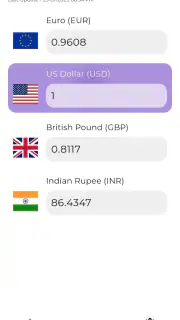 DollarWise Currency Converter screenshot 1
