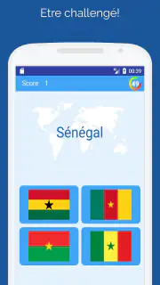 Drapeaux des pays - Quiz screenshot 2
