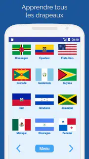 Drapeaux des pays - Quiz screenshot 3