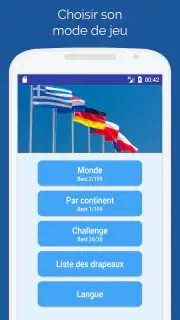 Drapeaux des pays - Quiz screenshot 4