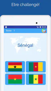 Drapeaux des pays - Quiz screenshot 6