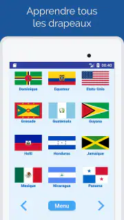 Drapeaux des pays - Quiz screenshot 7