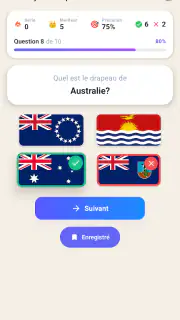 Drapeaux du Monde: Quiz & Pays screenshot 3