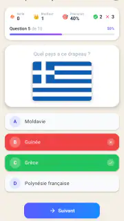 Drapeaux du Monde: Quiz & Pays screenshot 6