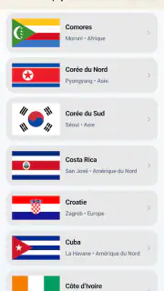 Drapeaux du Monde: Quiz & Pays screenshot 7