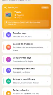 Drapeaux du Monde: Quiz & Pays screenshot 8