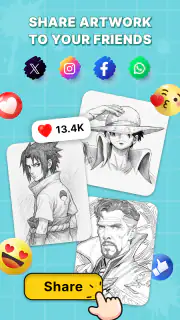Draw Anime: AR Sketch App screenshot 7