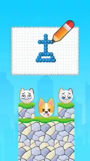 Draw Puzzle: Break The Dog screenshot 1