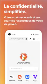 DuckDuckGo Private Browser screenshot 1
