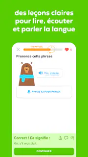 Duolingo : Cours de Langue screenshot 6