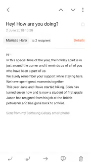 E-mail screenshot 3