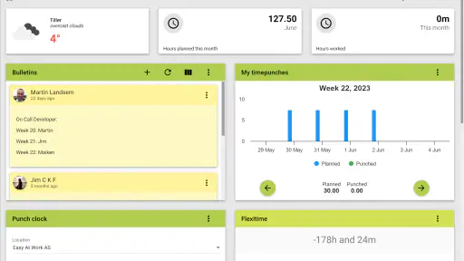 easy@work screenshot 4
