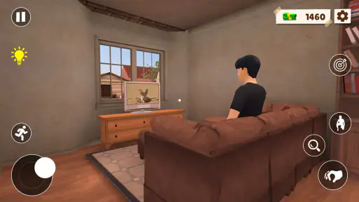 école course garçon simulateur screenshot