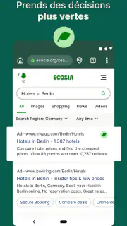 Ecosia - Navigateur Privé screenshot 6