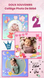 Éditer la photo de bébé mois screenshot 4