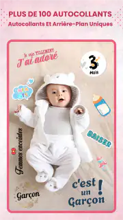 Éditer la photo de bébé mois screenshot 6