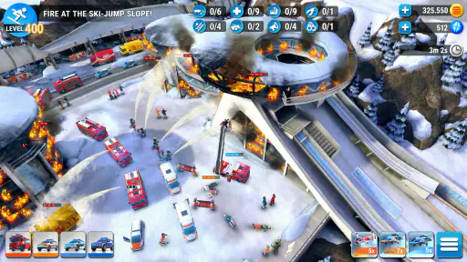 EMERGENCY HQ: jeu de pompier screenshot
