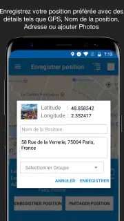 Enregistrer Position GPS screenshot 2
