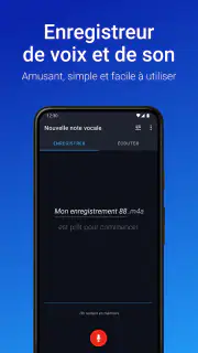 Enregistreur de Voix Facile screenshot 1