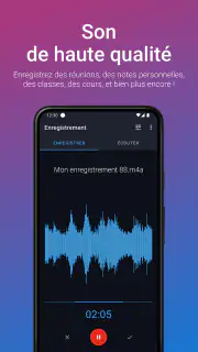Enregistreur de Voix Facile screenshot 2