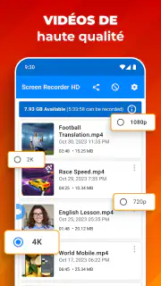Enregistreur d'écran screenshot 6