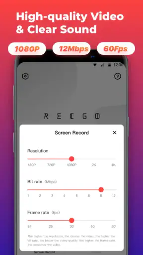 Enregistreur d'écran - Vidéos screenshot