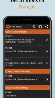 EOBD Facile - Car Scanner OBD2 screenshot 5