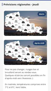 Eole, la météo de chez vous ! screenshot 1