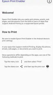 Epson Print Enabler screenshot 1