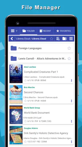 EPUB Read pour tous les livres screenshot