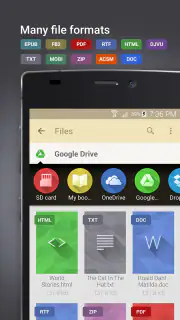 eReader Prestigio: Lecteur screenshot 2