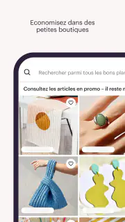 Etsy : achats en ligne screenshot 3