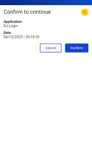 EU Login screenshot 5
