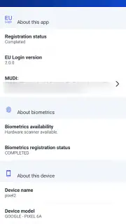 EU Login screenshot 7