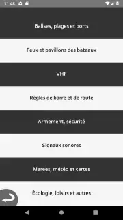Examen Permis Bateau Côtier screenshot 6