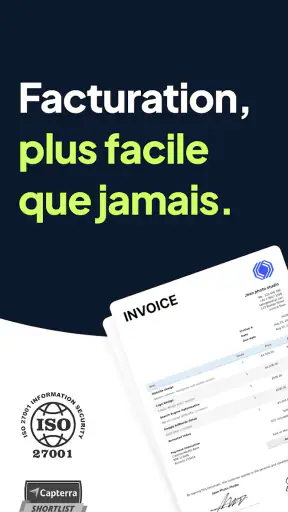 Facture et devis screenshot